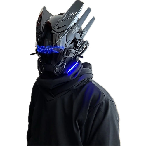 Glitch Visor app-controlled LED face mask – view 2
