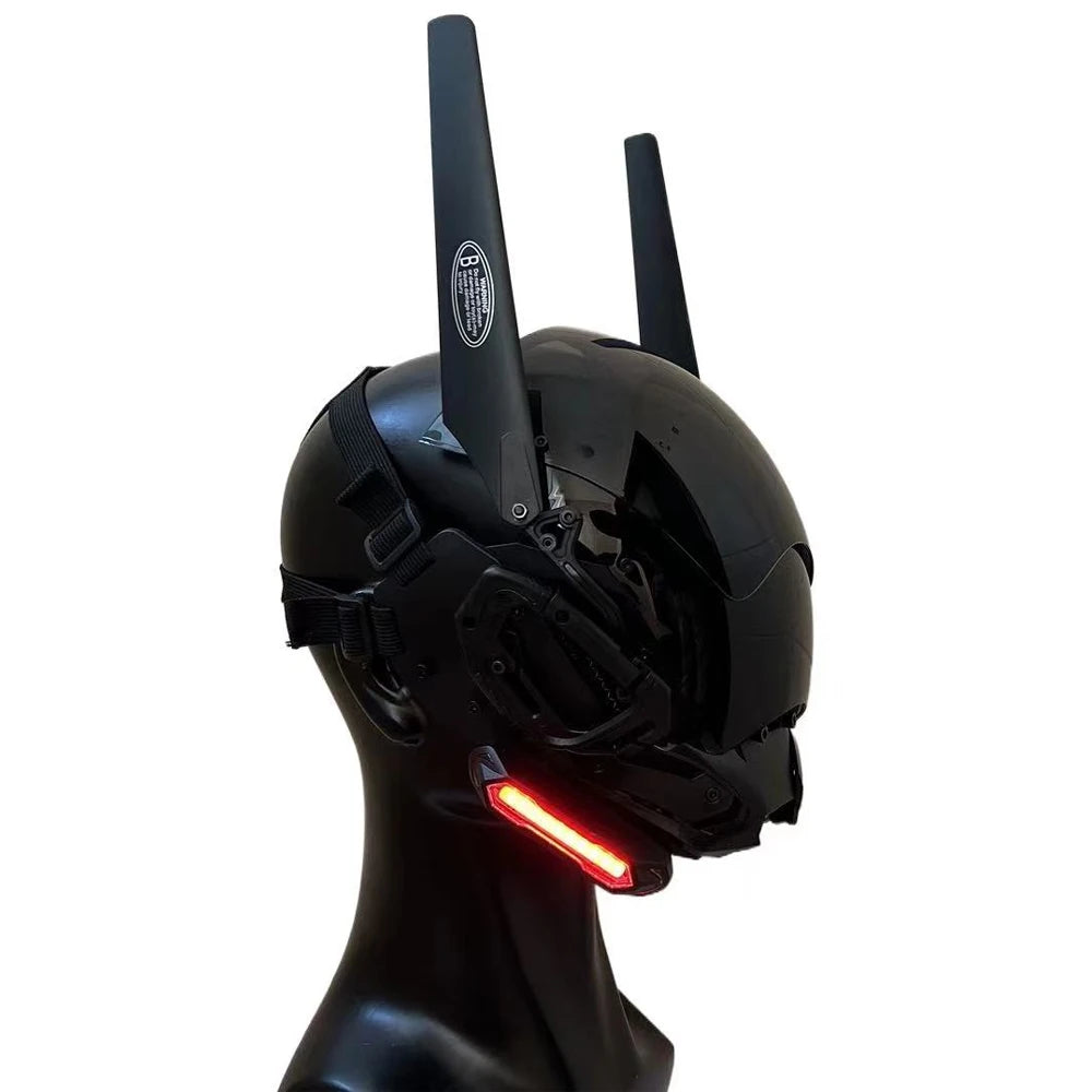 Wraith Mask gothic cyberpunk LED mask – view 5