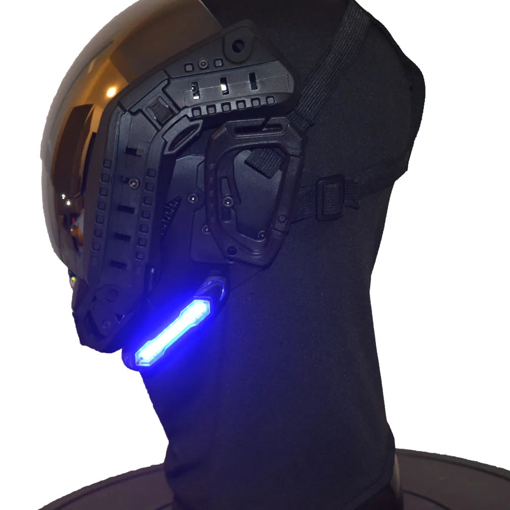 Mech Mask mechanical cyberpunk face mask – view 3