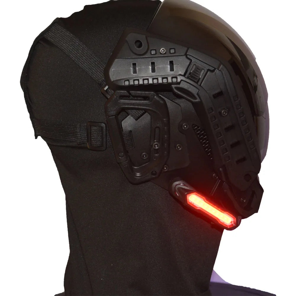 Mech Mask mechanical cyberpunk face mask – view 4
